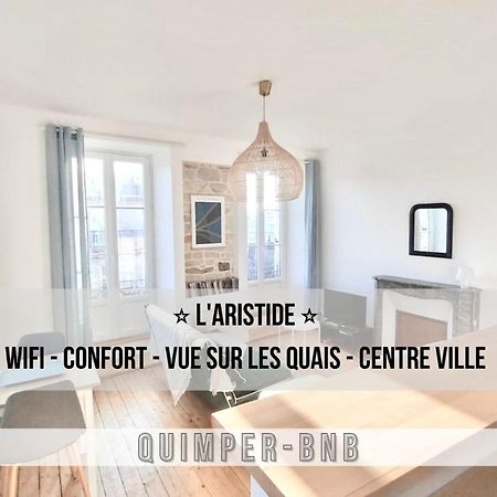 L'Aristide - Entre Gare Et Centre Ville - Vue Sur Les Quais كْيَمبيه المظهر الخارجي الصورة