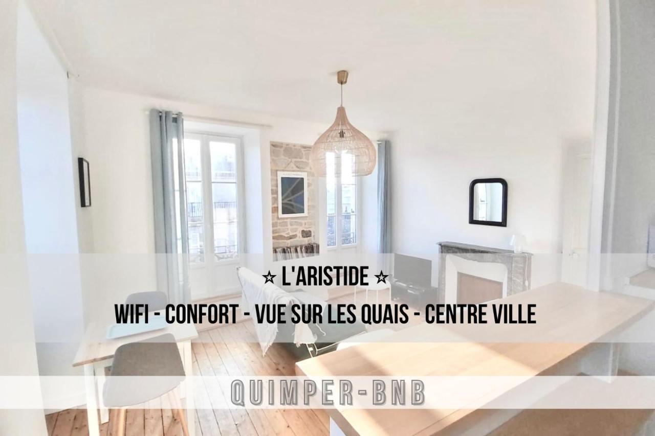 L'Aristide - Entre Gare Et Centre Ville - Vue Sur Les Quais كْيَمبيه المظهر الخارجي الصورة